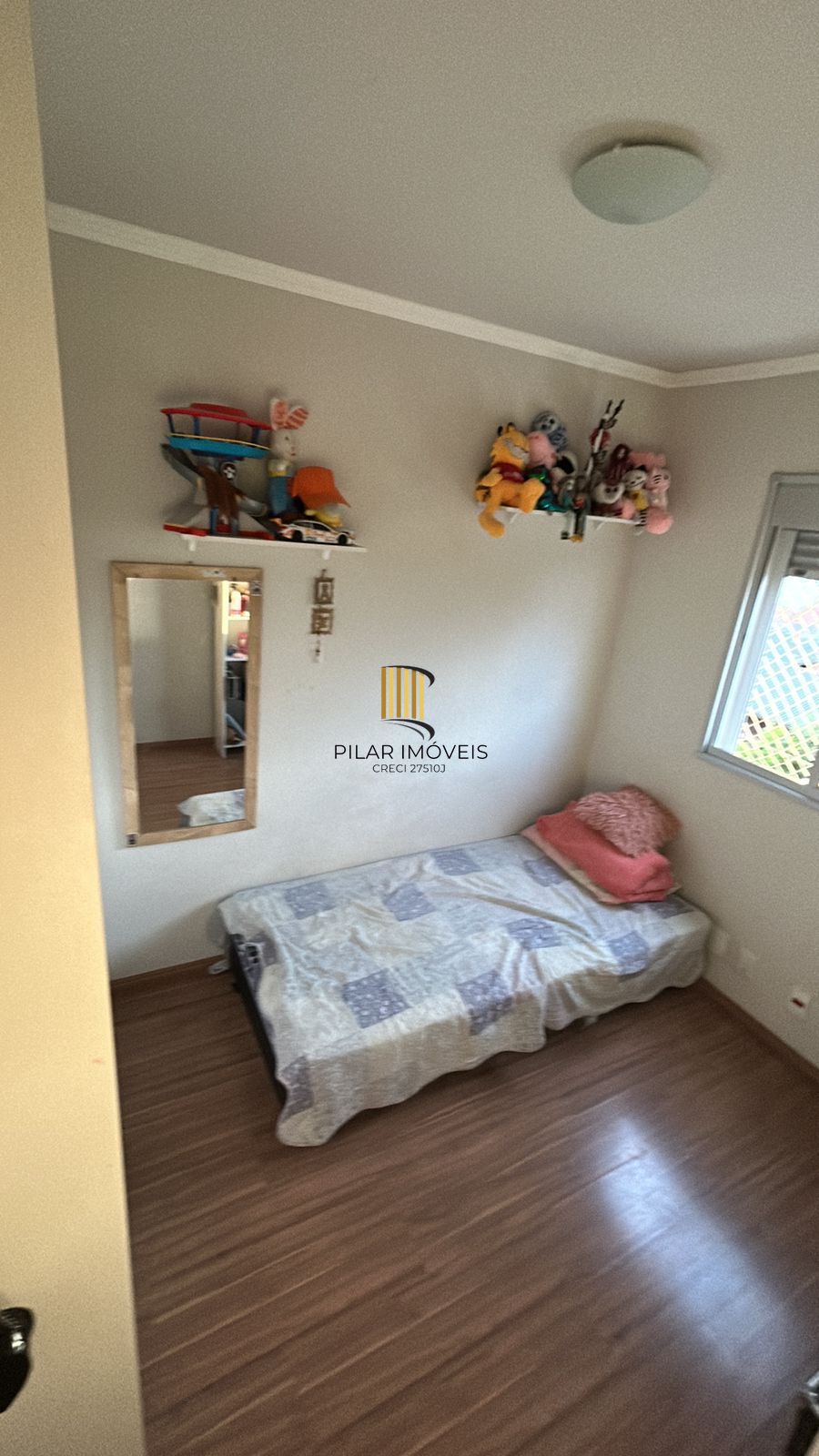 Apartamento mobiliado, 2 quartos, vaga e churrasqueira no bairro Jardim Itu