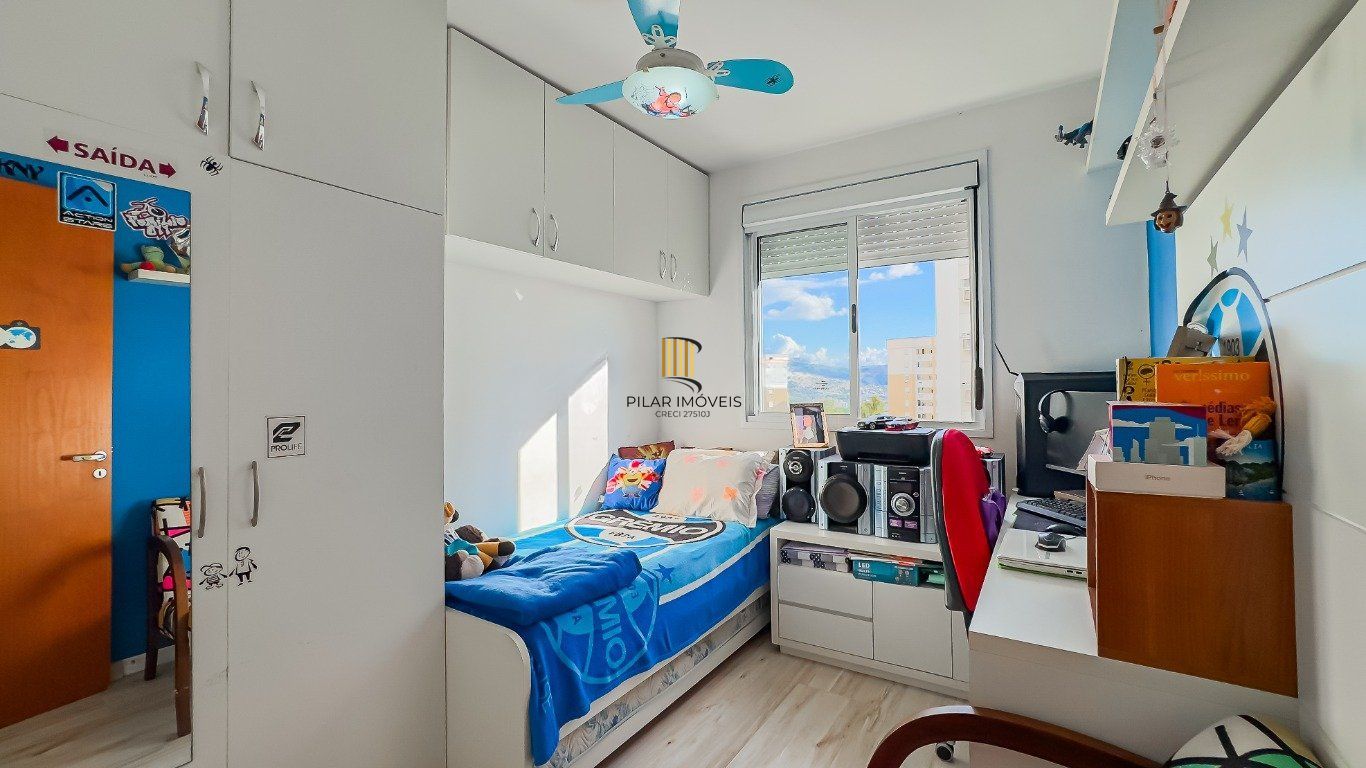 Apartamento com 2 quartos e 61m² à venda no Jardim Carvalhos em Porto Alegre.