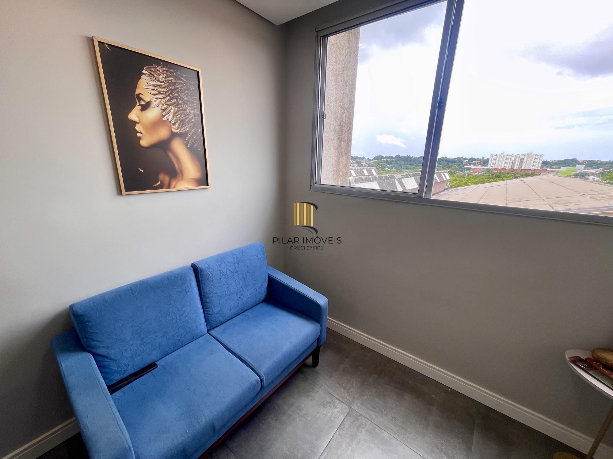 Apartamento de 2 quartos, 1 suíte e 1 vaga de garagem em condomínio fechado