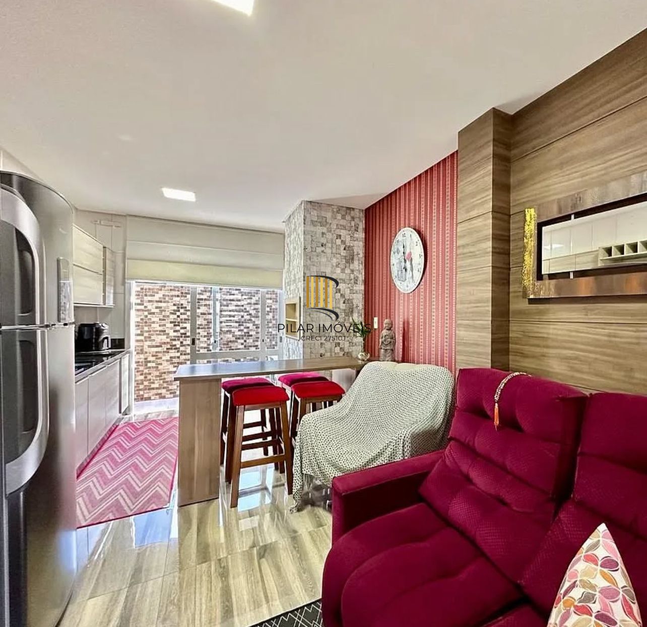 Casa 2 dormitórios e 1 vaga Lajeado 75m2 Bairro Jardim Botânico