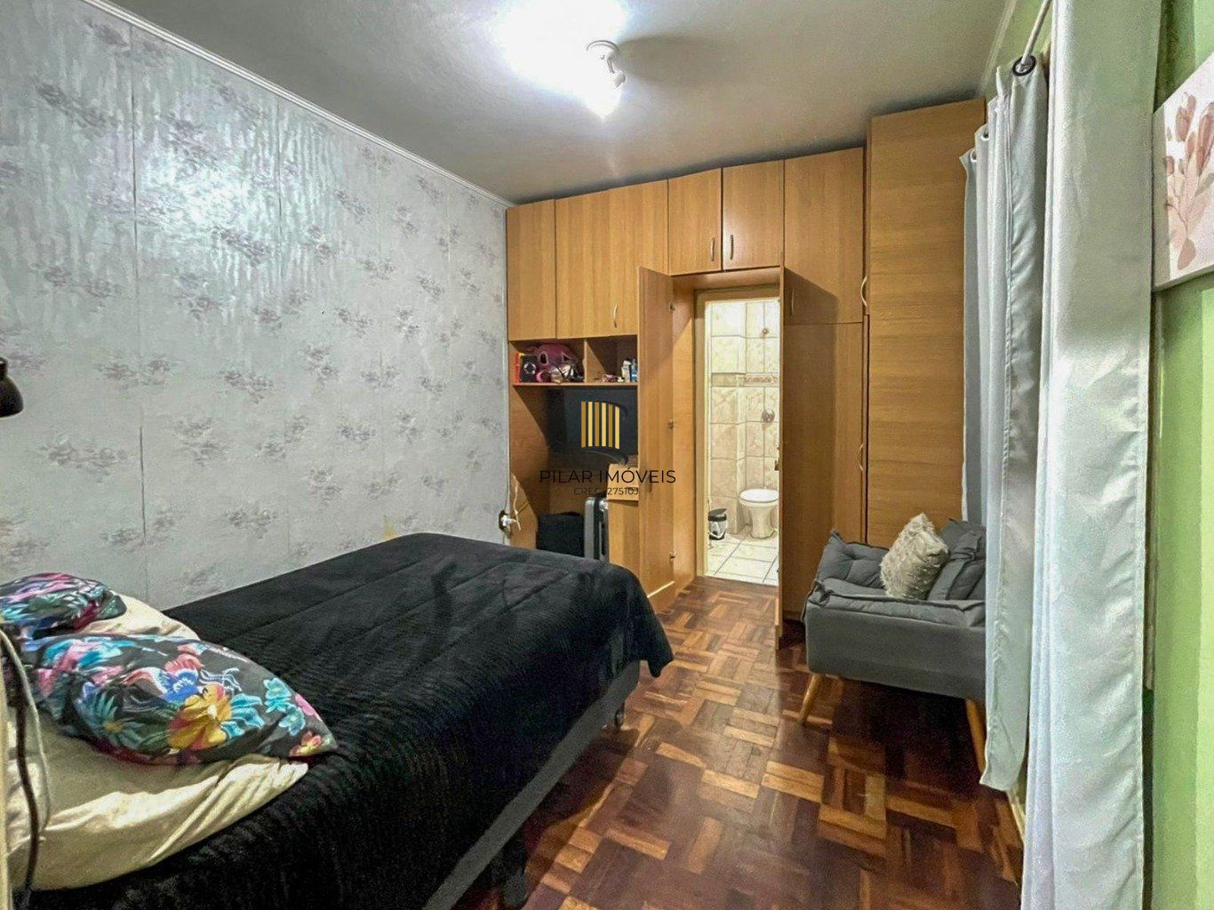 Apartamento de 1 dormitório no bairro Centro