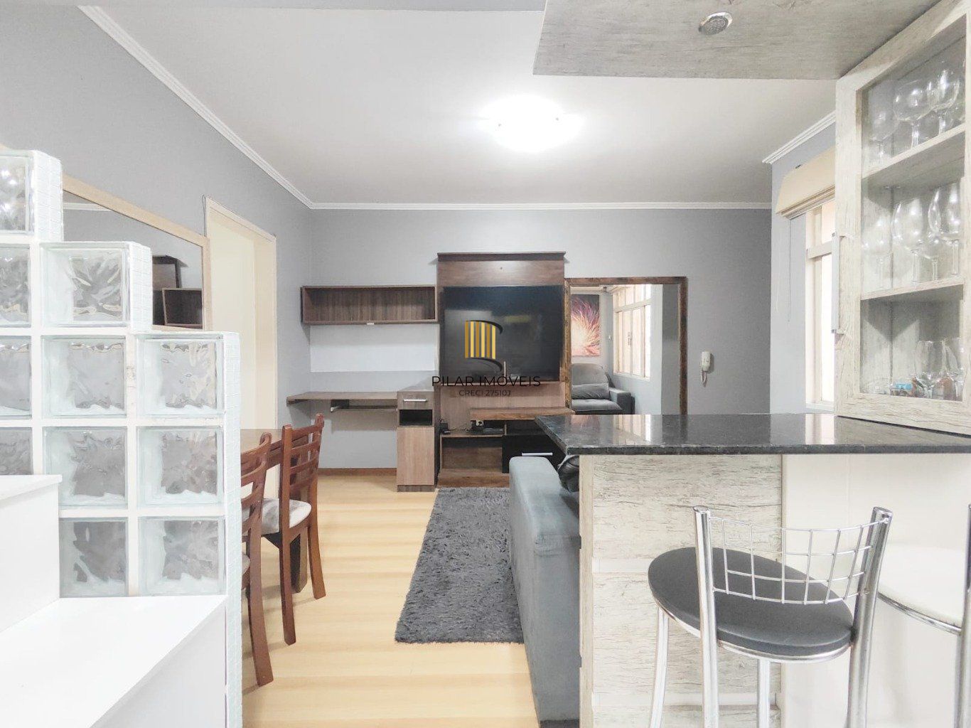 Apartamento à venda com 1 dormitório no Bairro Cidade Baixa