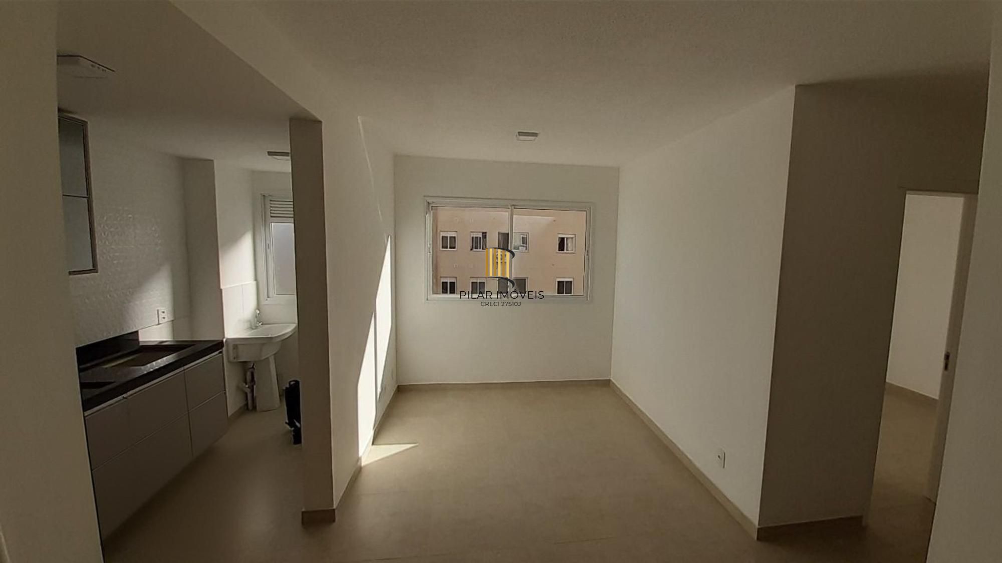 Apartamento de 2 dormitórios com 1 vaga de garagem e elevador em Canoas.