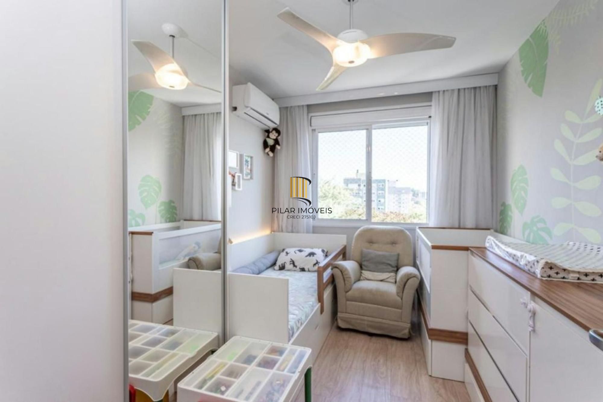 Apartamento semi mobiliado de 3 dormitórios no bairro Lindóia