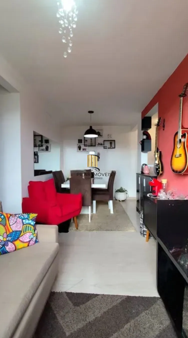 Apartamento 3 dormitórios 1 suíte 1 vaga fixa no Jardim Planalto Porto Alegre