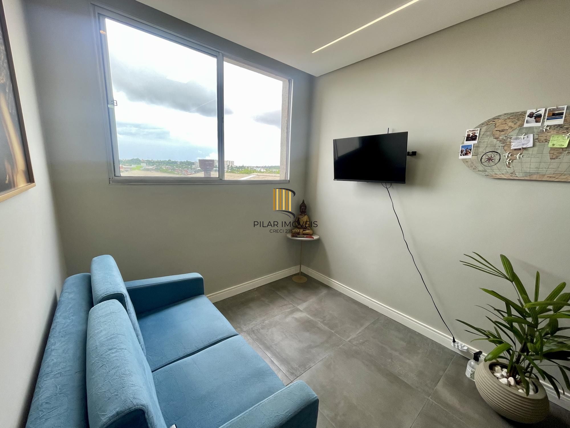 Apartamento de 2 quartos, 1 suíte e 1 vaga de garagem em condomínio fechado - Pilar Imóveis