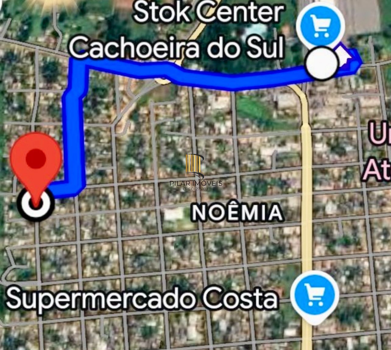 Terreno em Cachoeira do Sul 345m por 66mil