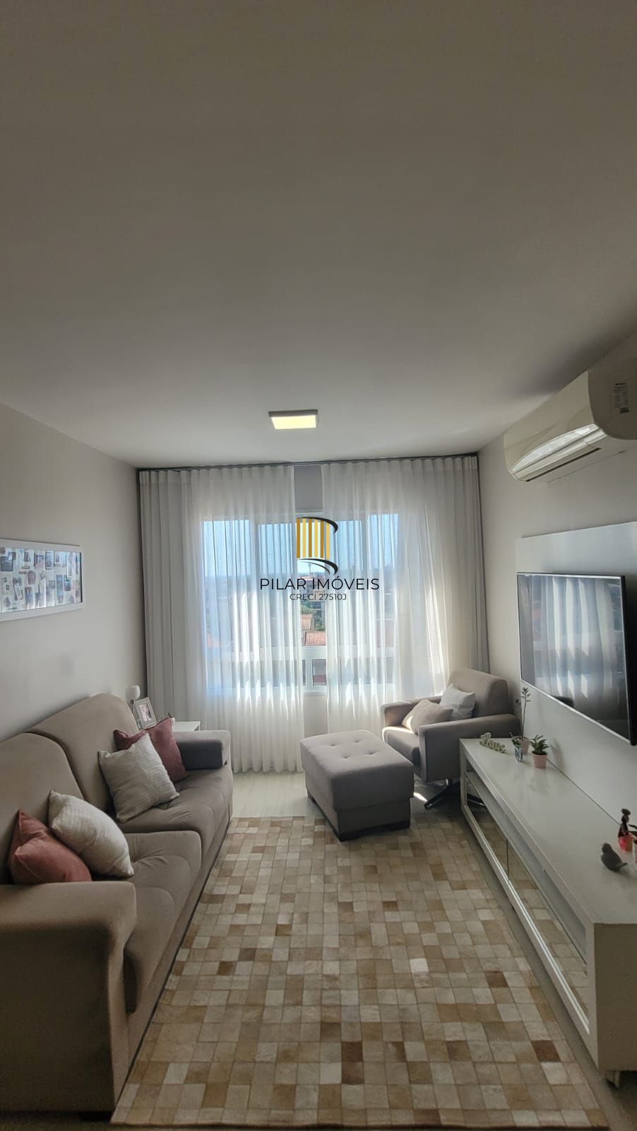 Apartamento mobiliado de 2 quartos, elevador e 1 vaga Jardim Lindóia