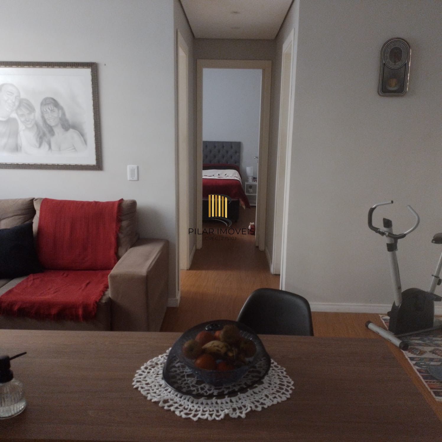 Apartamento 2 dormitórios Morro Santana com 1 vaga de garagem