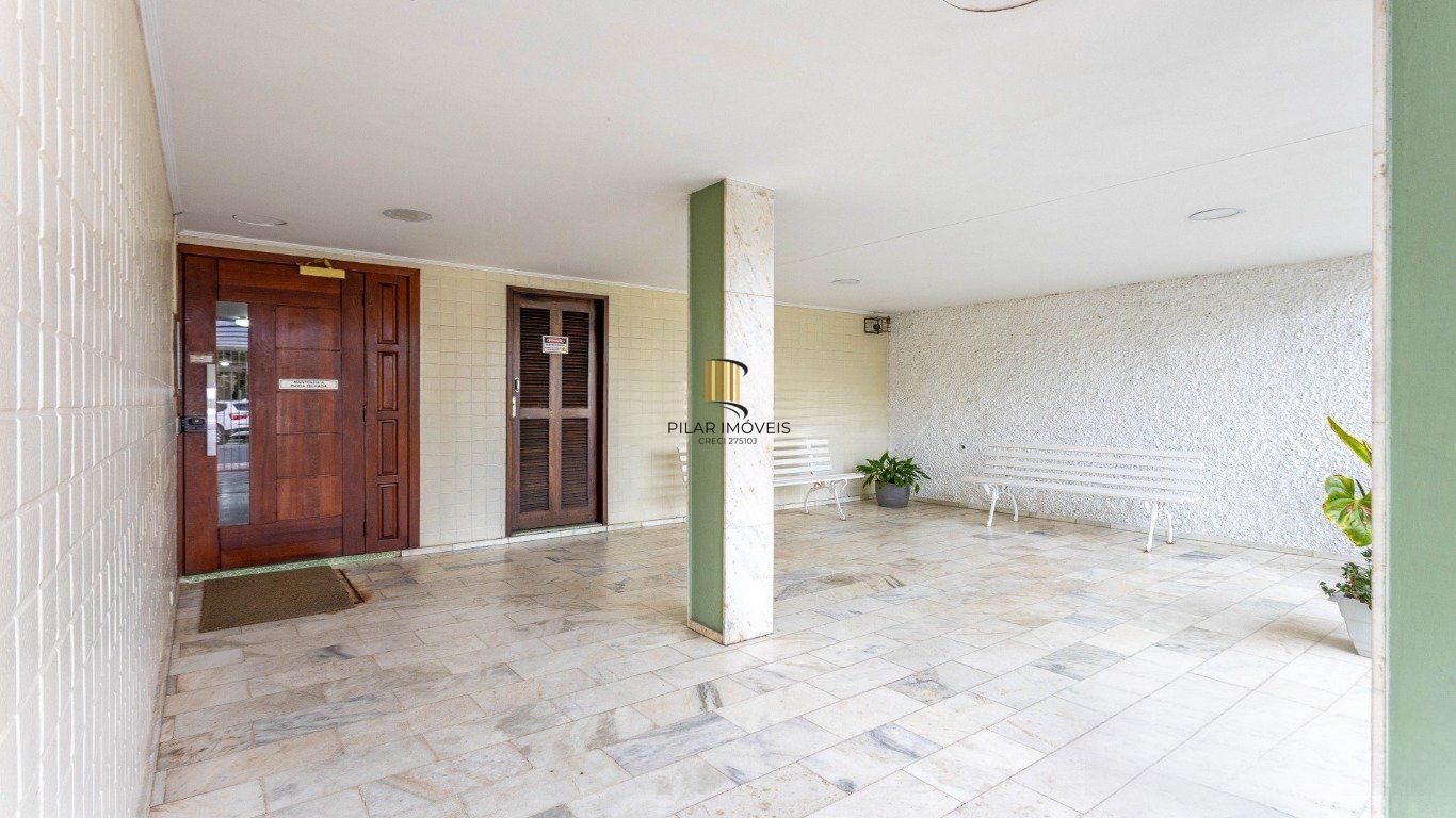 Apartamento térreo de 1 dormitório bairro Farroupilha