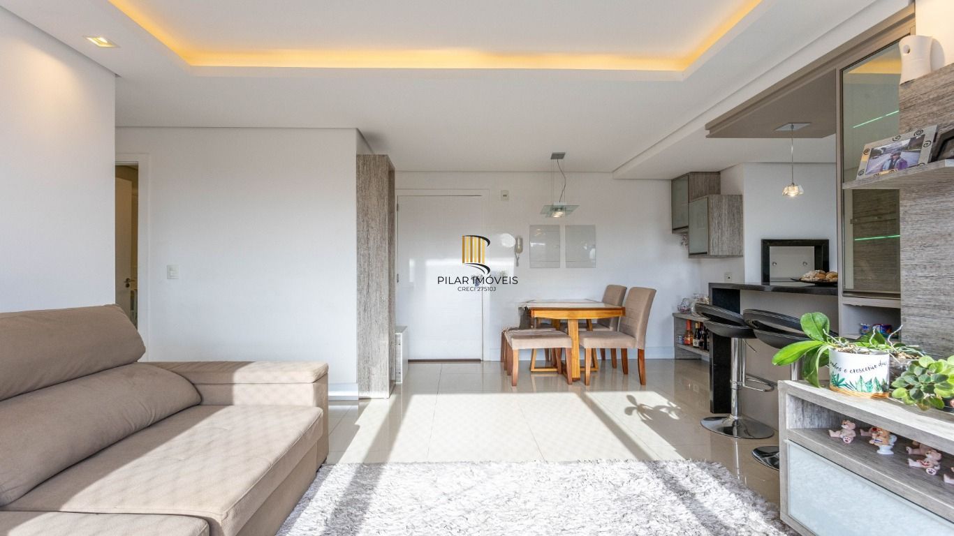 Apartamento semi mobiliado com 2 quartos de bairro Petrópolis