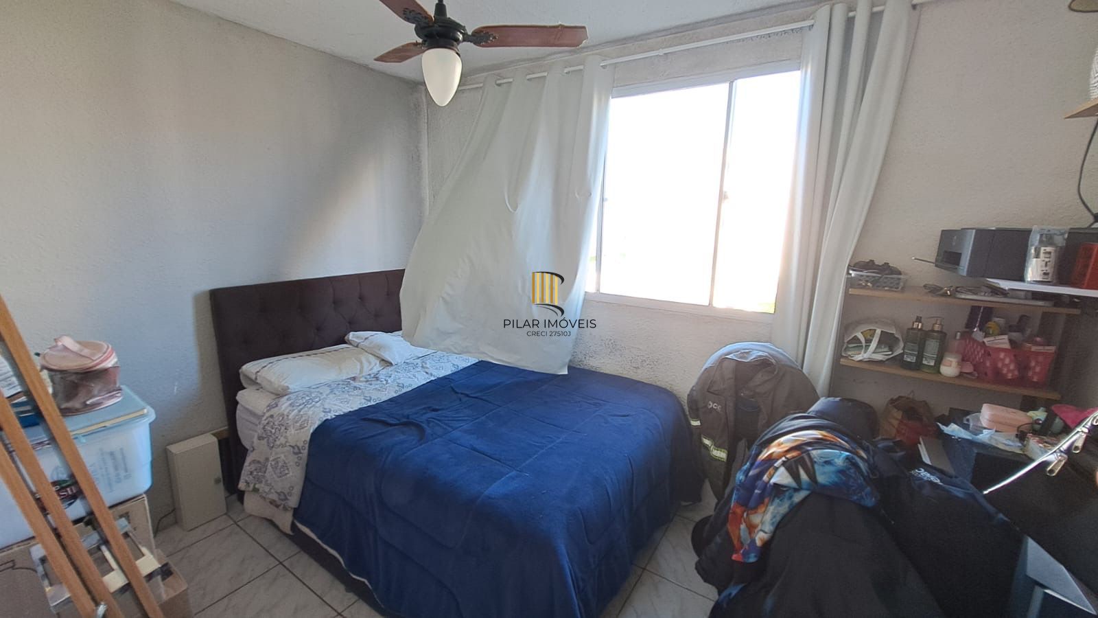 Apartamento 2d com vaga de garagem Zona Sul terceiro andar