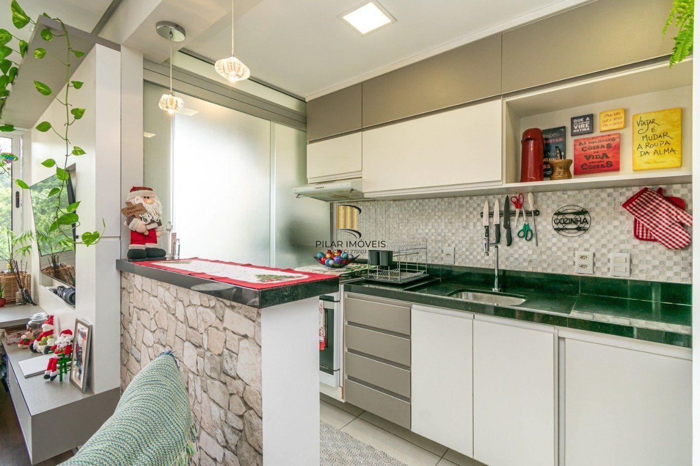 Apartamento com 3 quartos, 1 suíte, 66m² e 1 vaga na Bento Gonçalves.