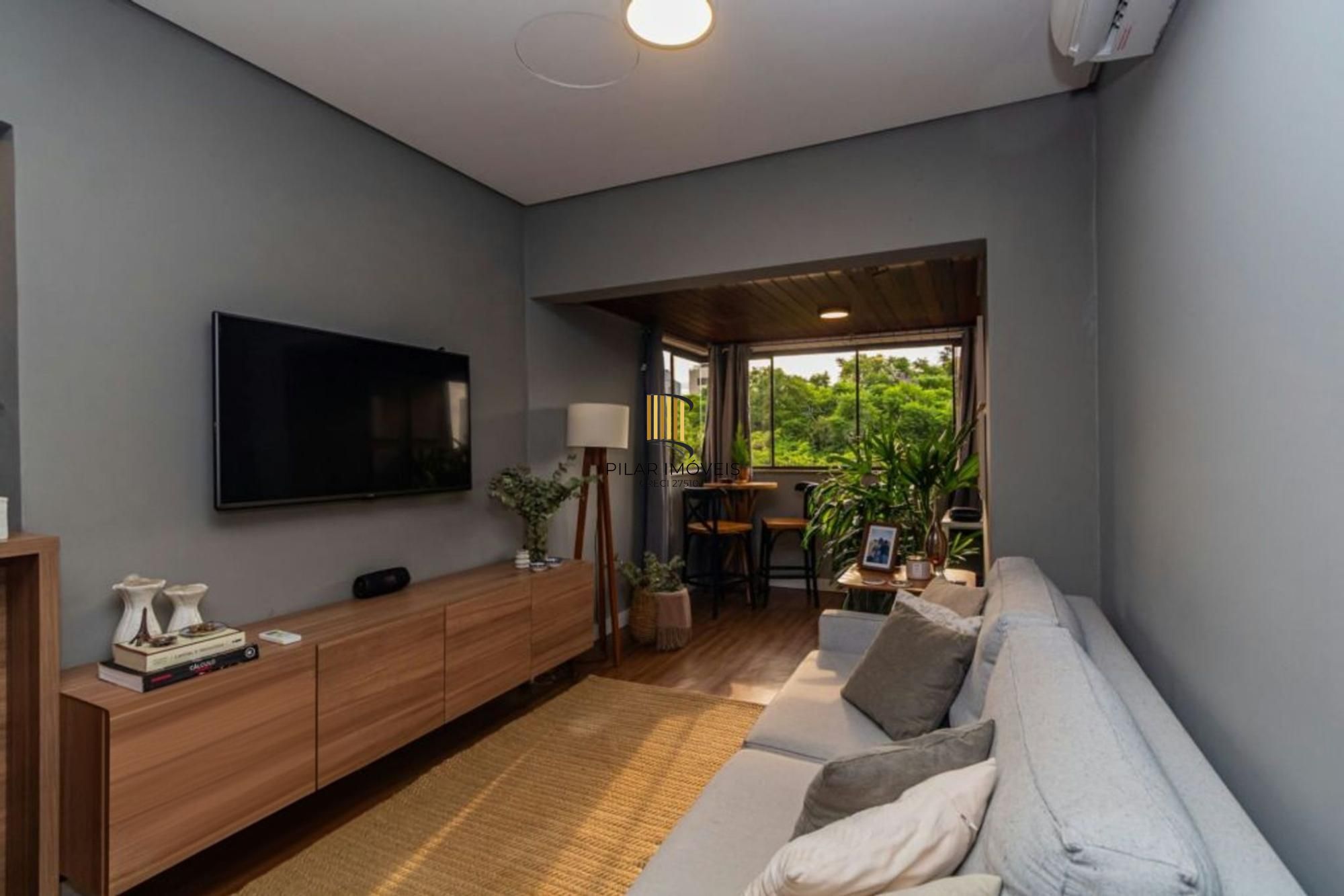 Cobertura semi mobiliada 1 dormitório bairro Cristo Redentor