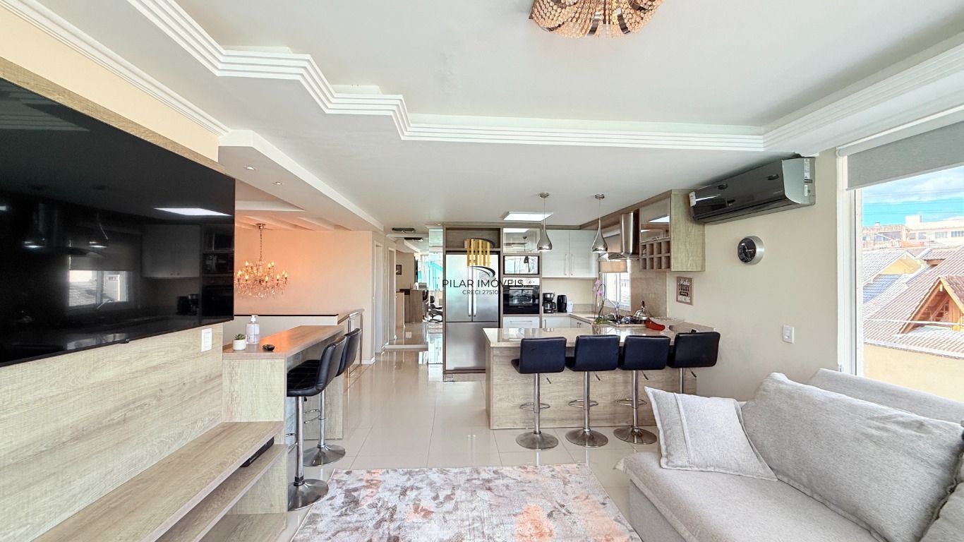 Apartamento de 3 dormitórios e 2 vagas de garagem em cachoeirinha.