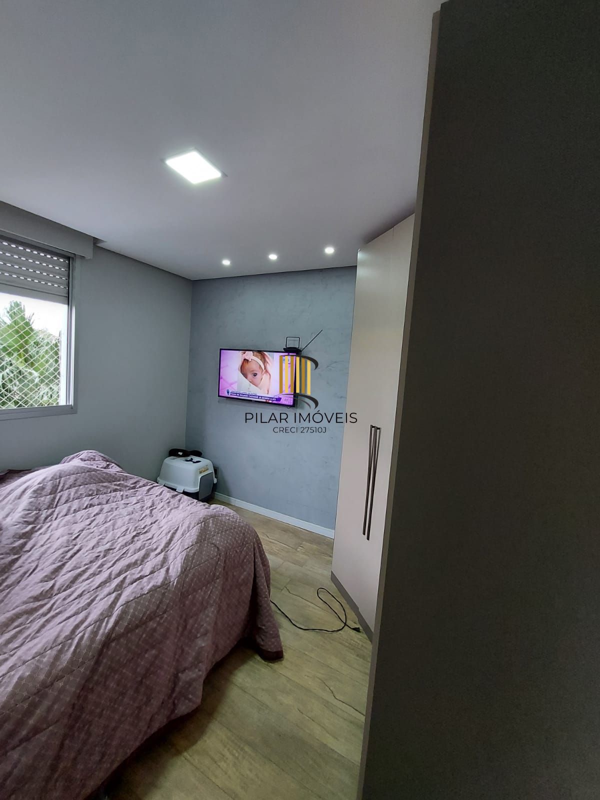 Apartamento 1 dormitório com elevador e vaga no Rubem Berta