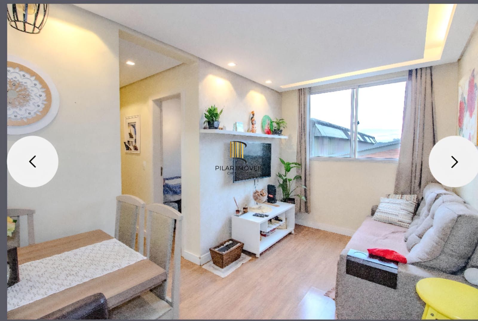 Apartamento semi mobiliado 2 dormitórios 1 vaga de garagem na Rua Sadi Castro. - Pilar Imóveis