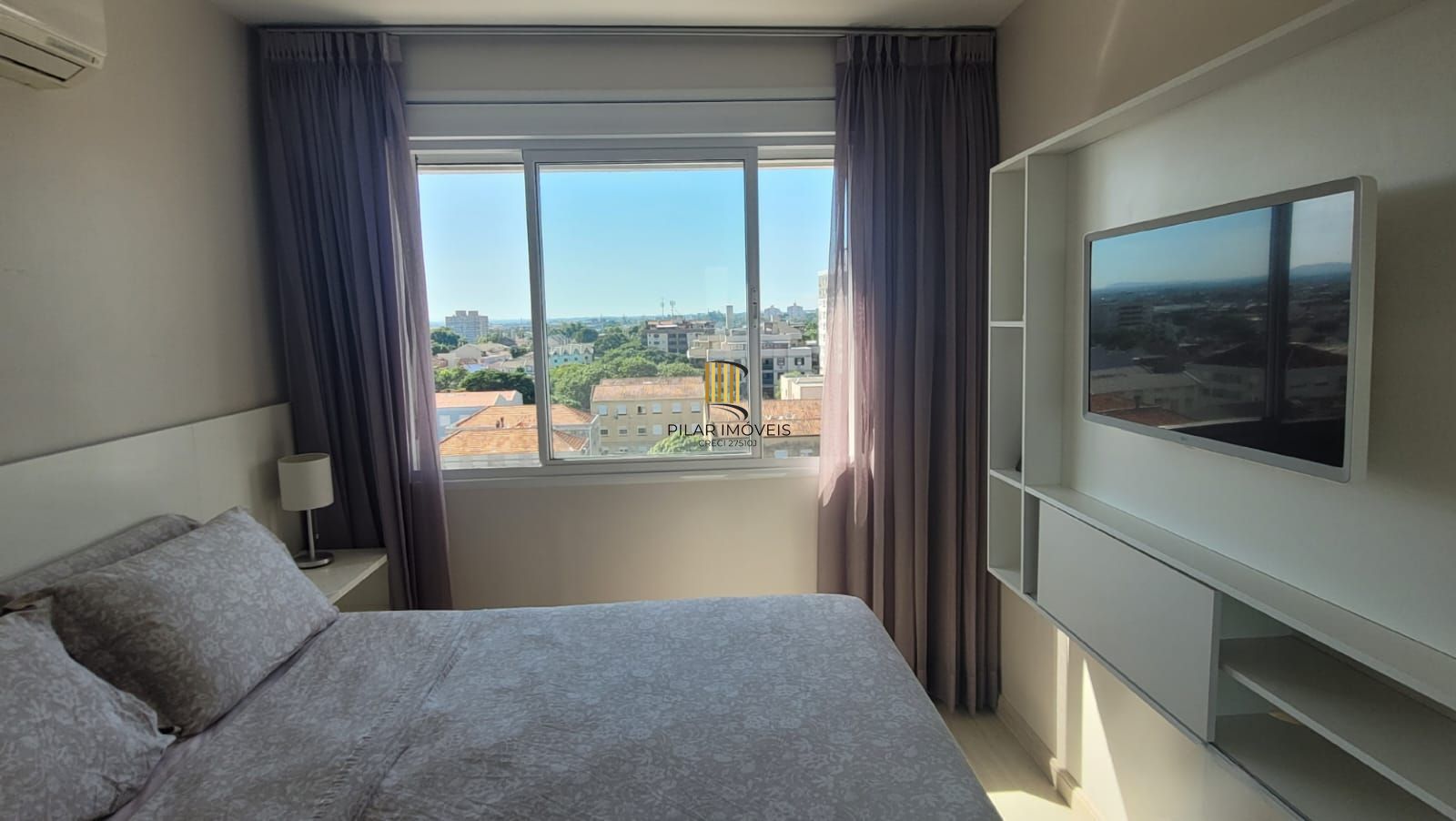 Apartamento mobiliado de 2 quartos, elevador e 1 vaga Jardim Lindóia