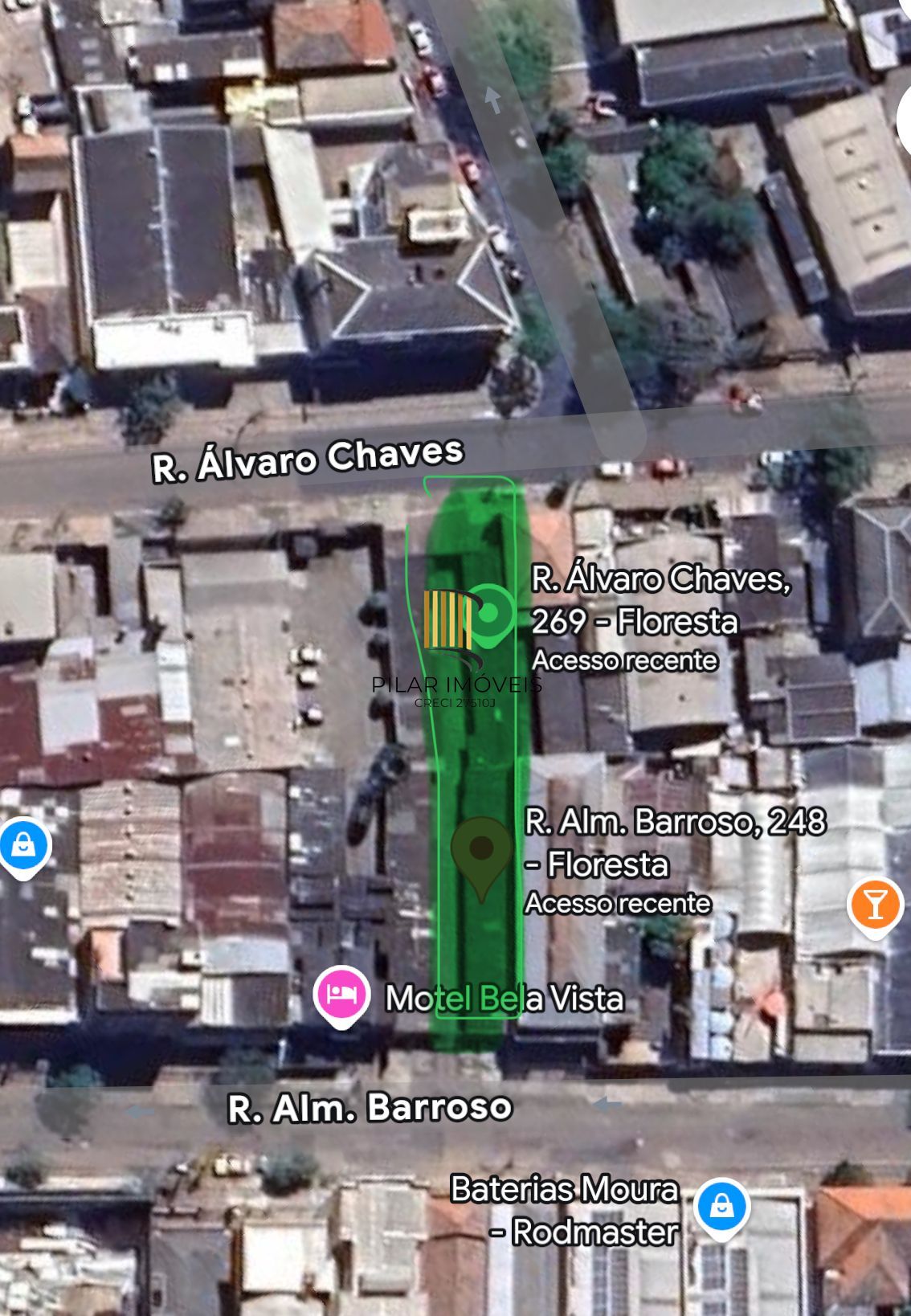 Terreno de 523 metros2 Floresta Porto Alegre para comprar - Pilar Imóveis