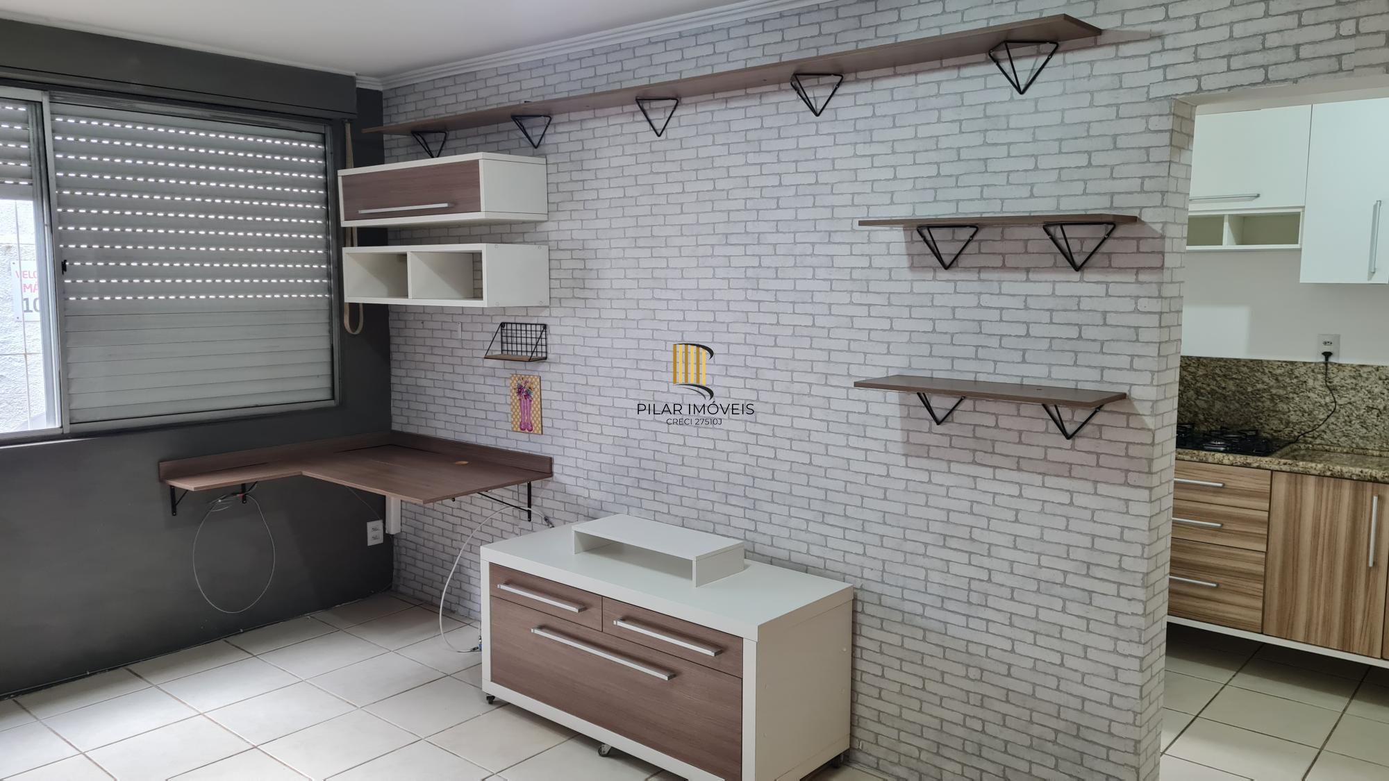 Apartamento Térreo com 1 Dormitório 45m² privativos.