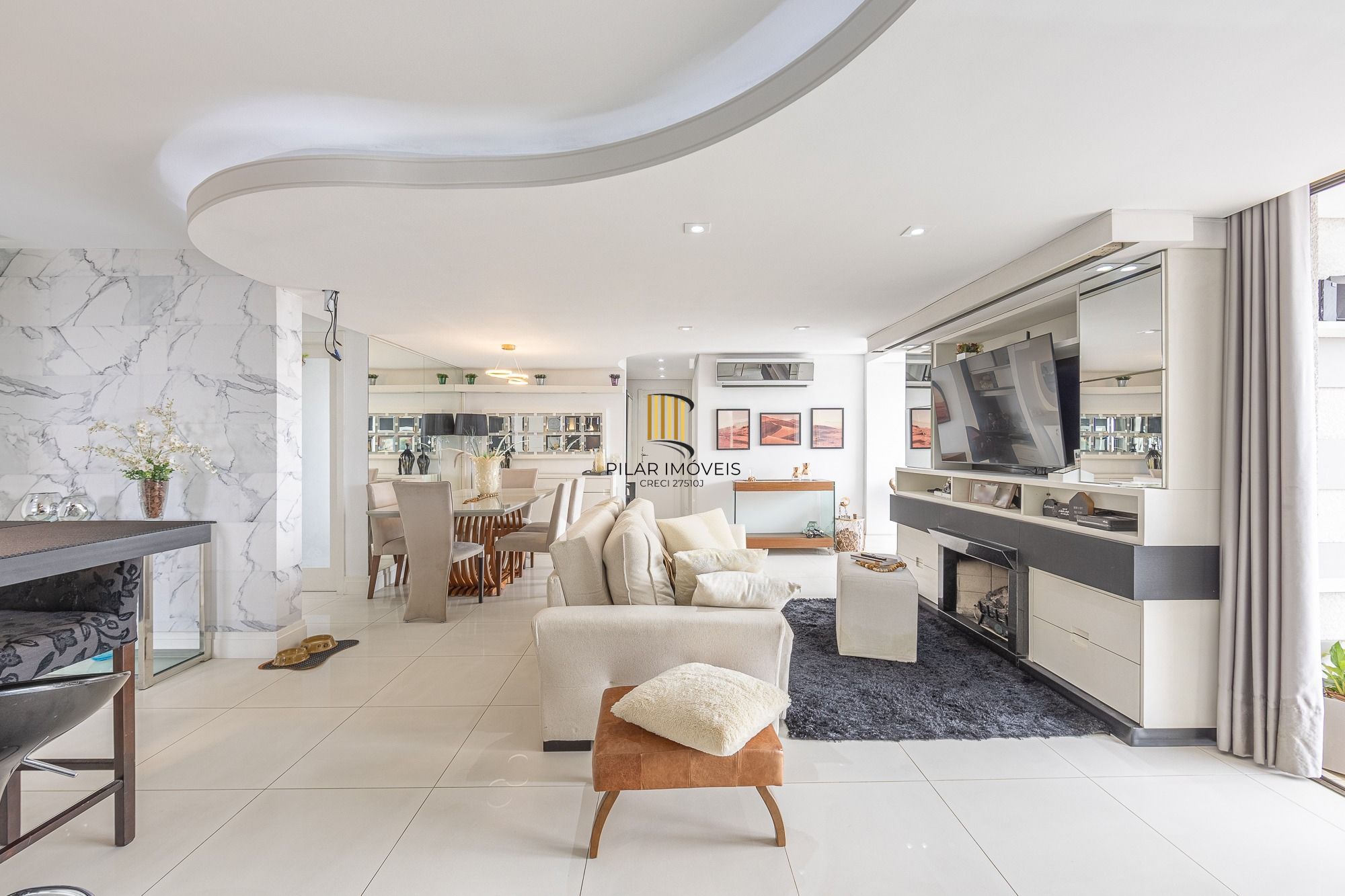 Apartamento com 145m², 3 suítes e 3 vagas no bairro Passo da Areia para comprar - Pilar Imóveis