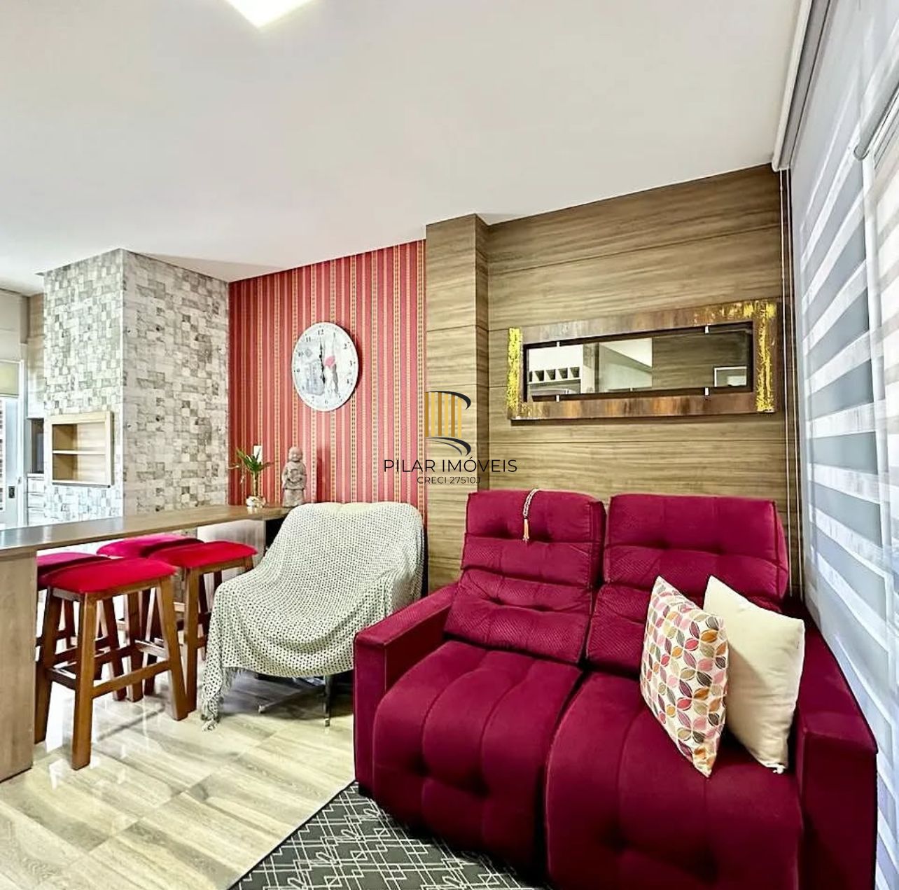 Casa 2 dormitórios e 1 vaga Lajeado 75m2 Bairro Jardim Botânico