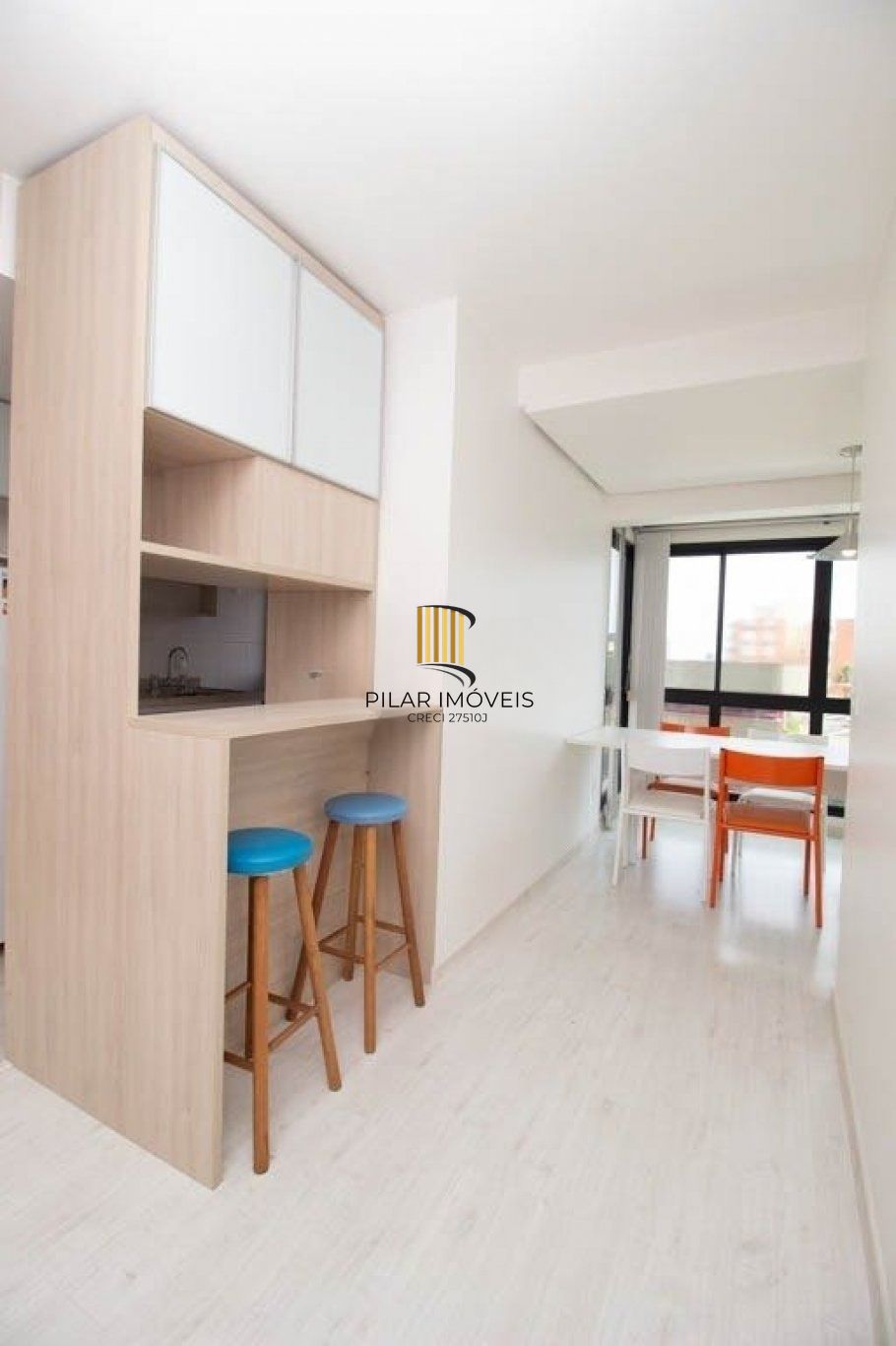 Apartamento de 1 dormitório e elevador no bairro Menino Deus Porto Alegre.