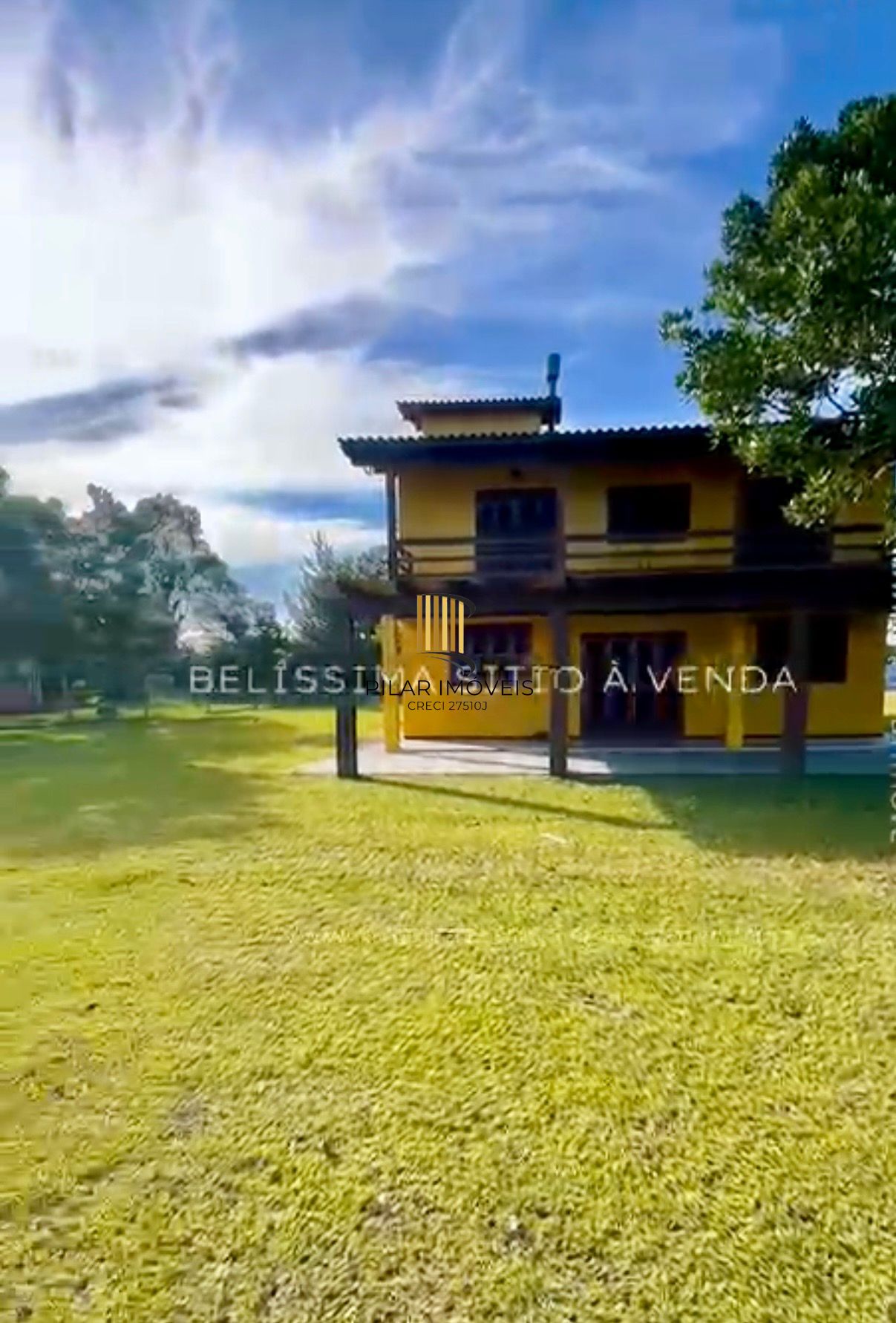 Casa  3 dormitórios em terreno  300m Magistério em Pinhal-RS