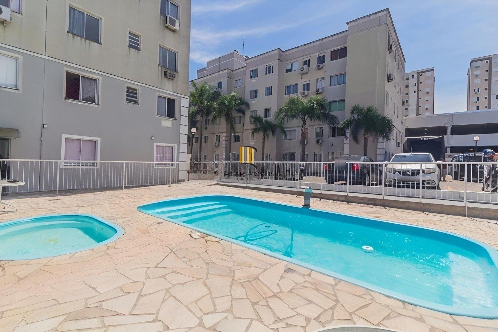 Apartamento 2 quarto, 1 vaga e piscina no bairro São Sebastiao