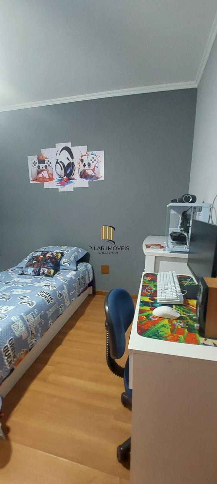 Cobertura com Elevador, 3 Dormitórios, 3 Vagas Escrituradas – São Geraldo