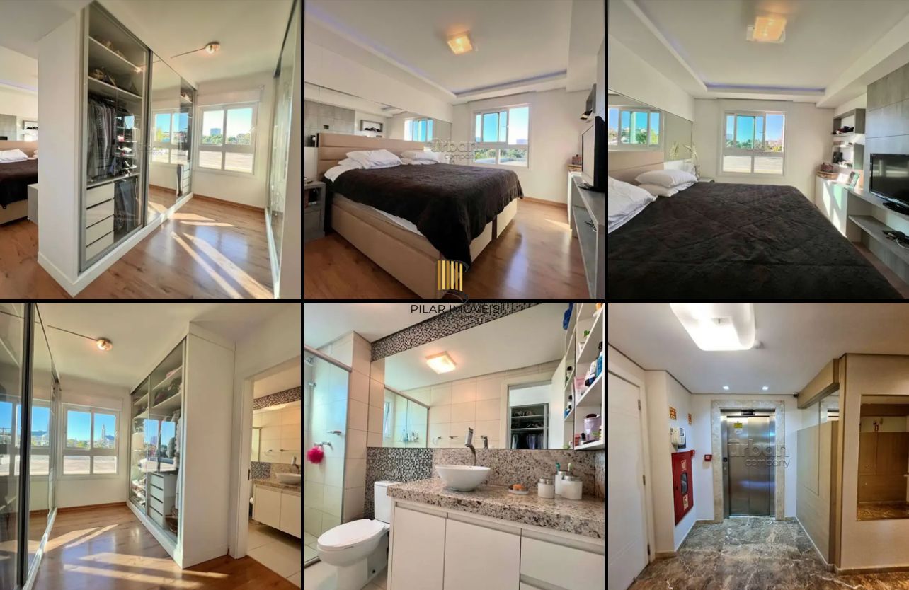 Apartamento Esteio com 2 quartos com suíte 2 vagas de garagem Liberdade