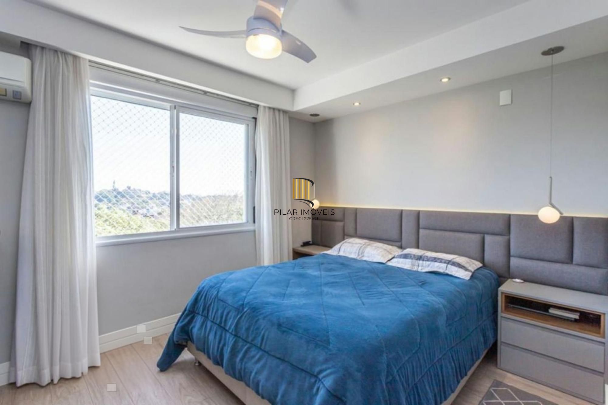 Apartamento semi mobiliado de 3 dormitórios no bairro Lindóia