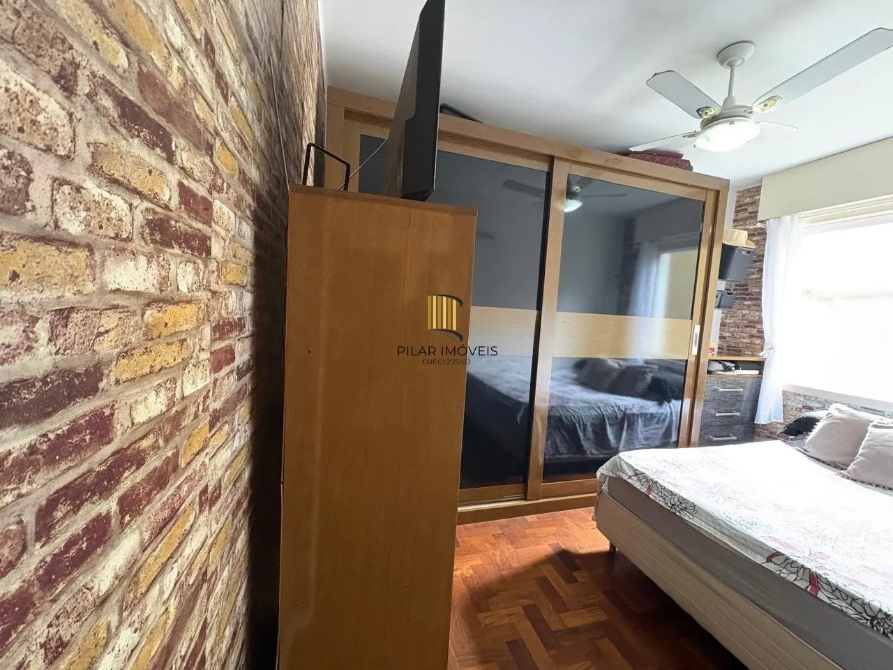 Apartamento 1 Dormitório com 1 vaga e elevador na Protásio Alves