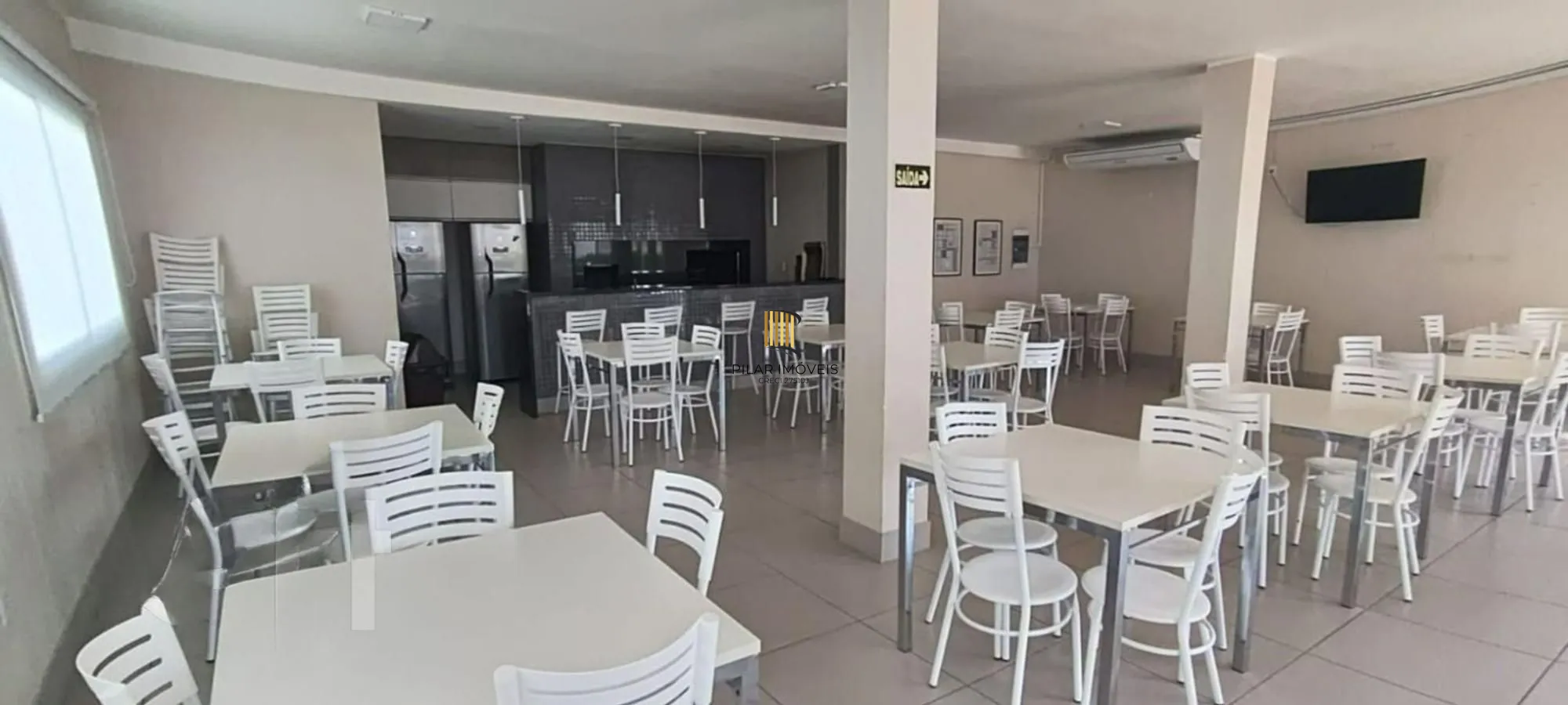 Apartamento de 2 dormitórios, piscina e 1 vaga de garagem em Canoas.