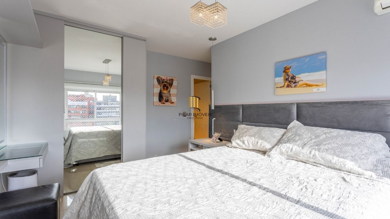 Apartamento semi mobiliado com 2 quartos de bairro Petrópolis