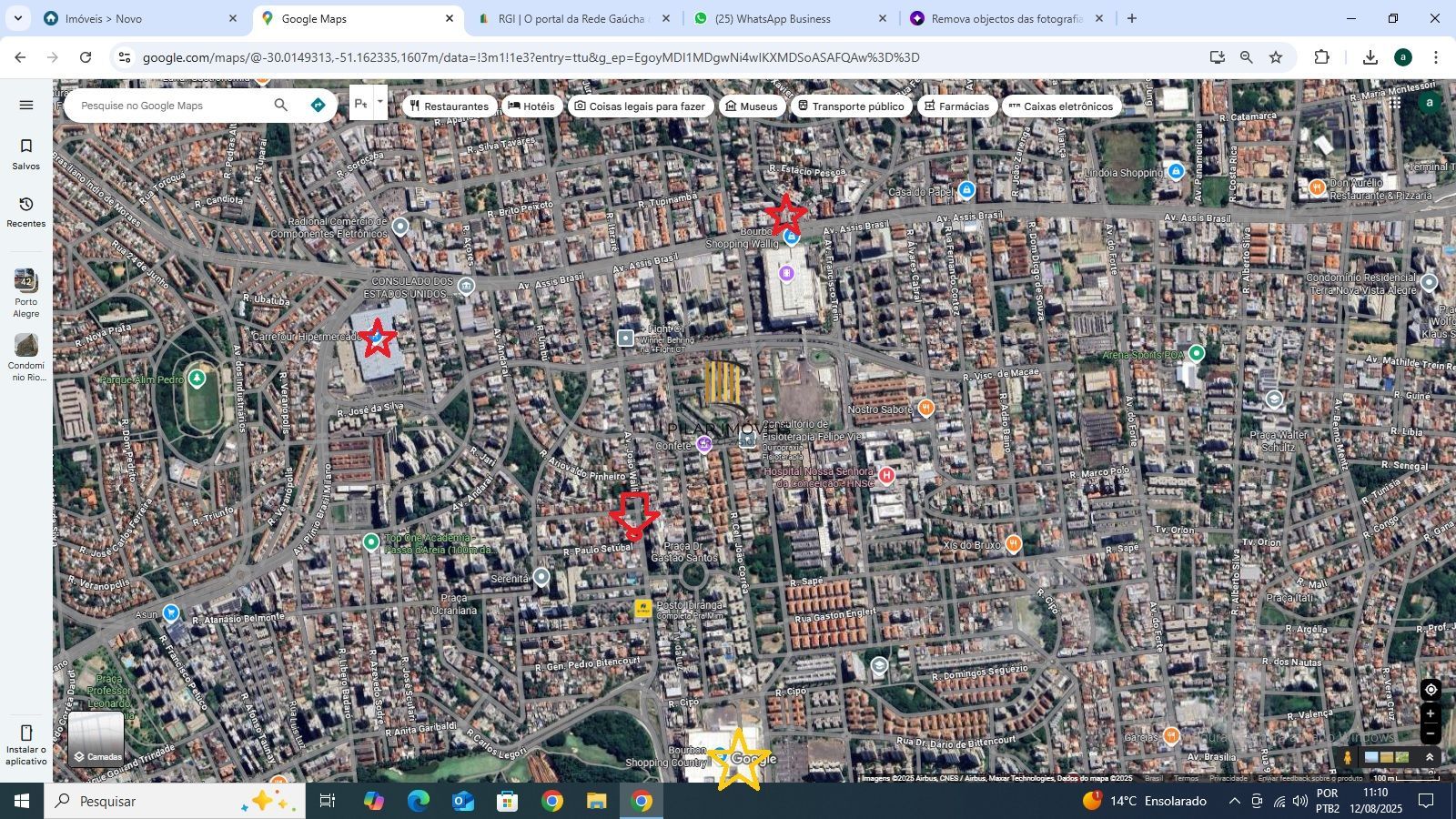 Terreno com Galpão de 198m² Próximo à Av. Assis Brasil