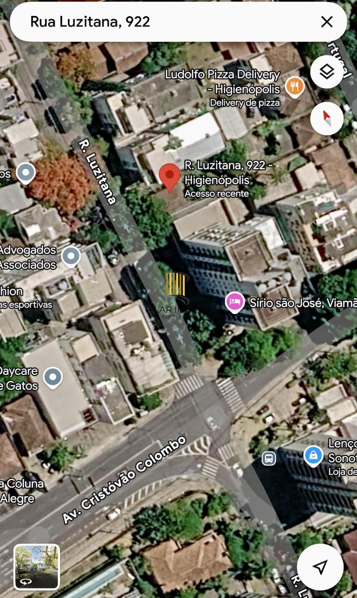 Terreno de 11x 60 no Bairro Higienópolis Entre Rua Portugal e Luzitana