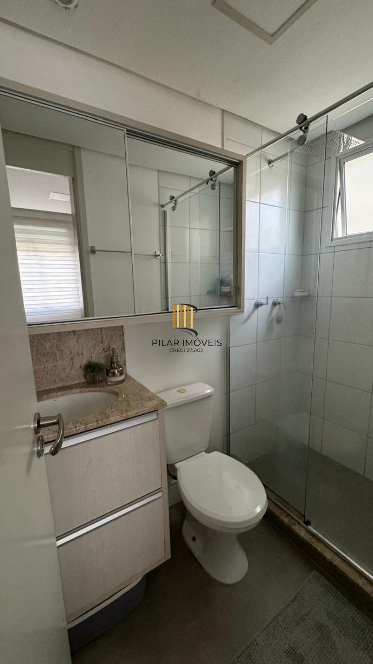 Apartamento mobiliado de 3 dormitórios bairro Morro Santana