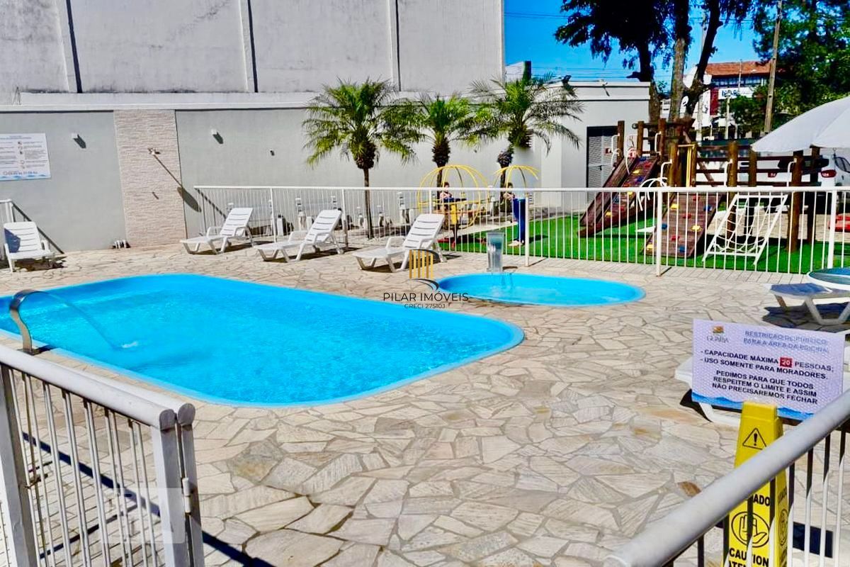 Apartamento 2 dormitórios Linda Vista, 1 vaga e Piscina na Av. Protásio Alves