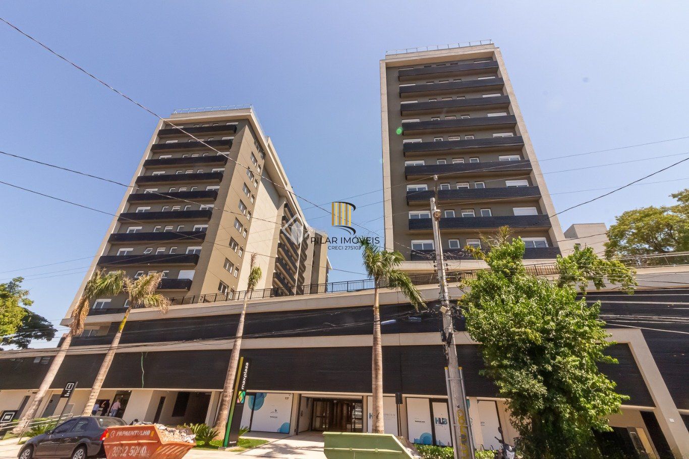 Apartamento com 1  Dormitório com piscina e Elevador no Centro de Canoas.