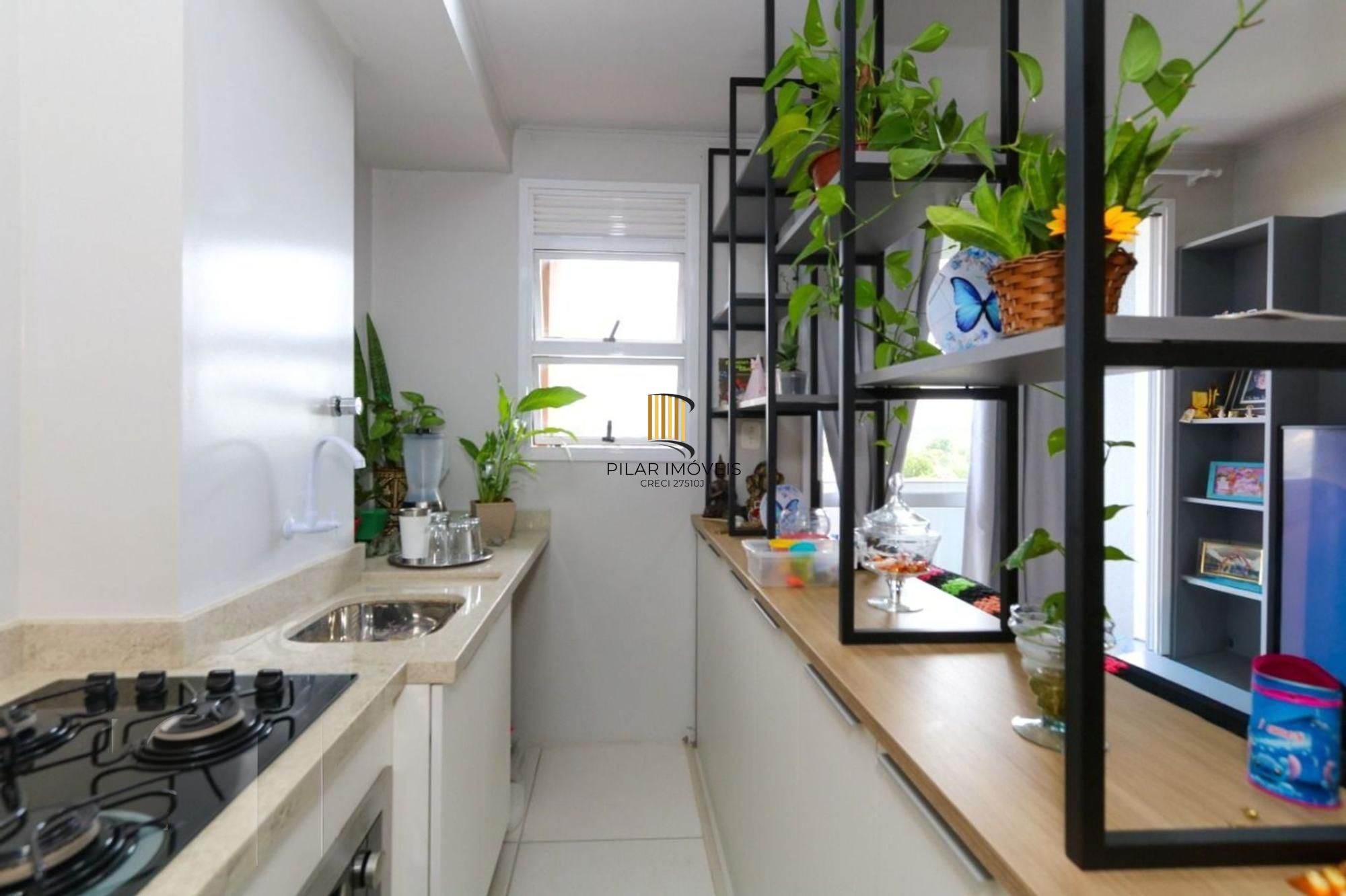 Apartamento com 2 quartos, 1 vaga e elevador no bairro Estancia Velha em Canoas