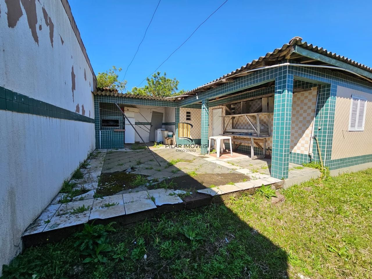Casa  3 dormitórios em terreno  300m Magistério em Pinhal-RS
