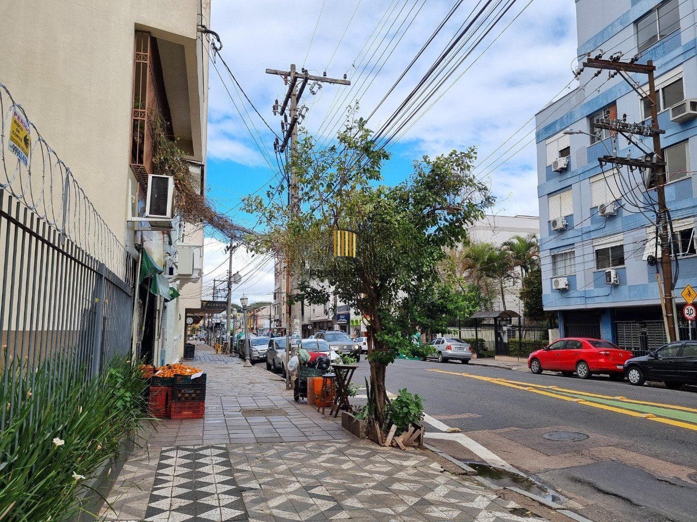 Apartamento semi mobiliado JK de 1 dormitório no Bairro Cidade Baixa