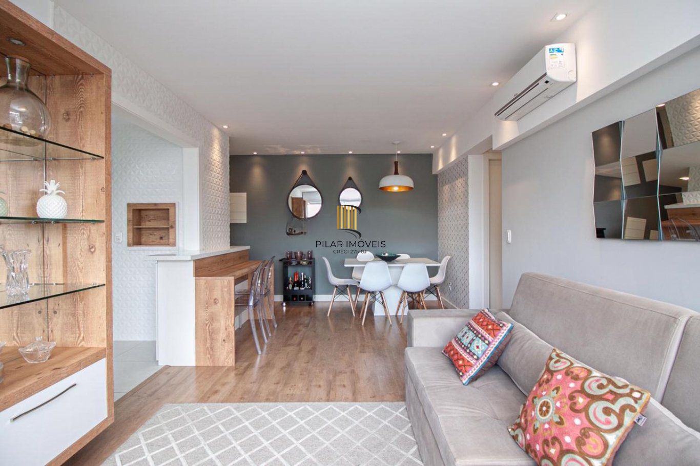 Apartamento de 2 dormitórios no bairro Jardim Botânico