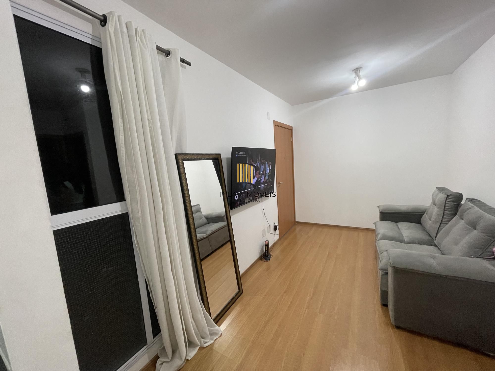 Apartamento 2 dormitórios Linda Vista, 1 vaga e Piscina na Av. Protásio Alves
