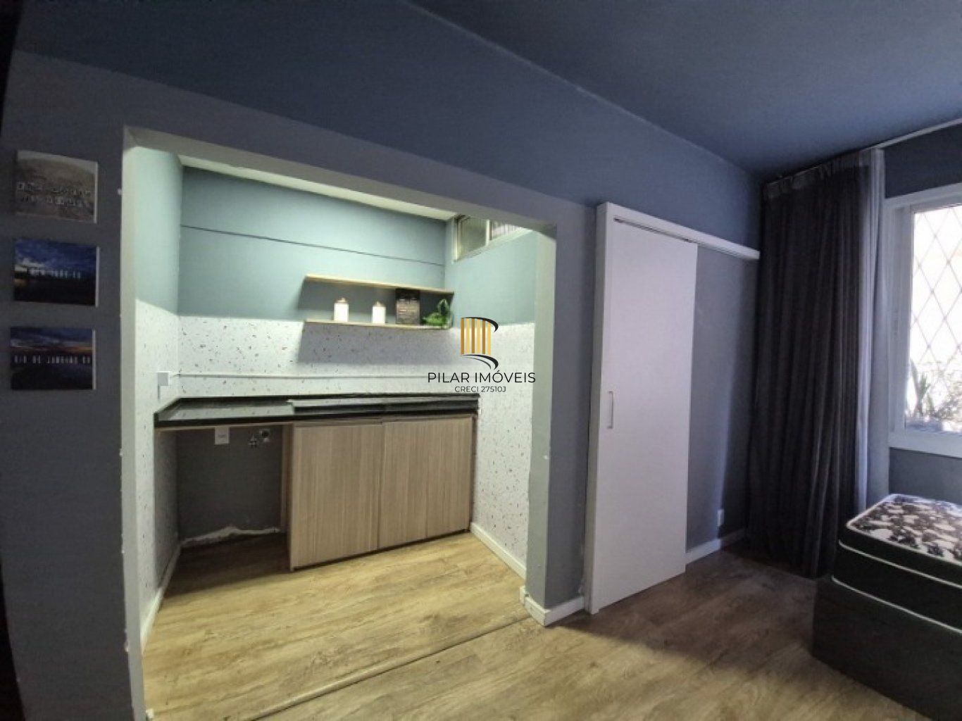 Apartamento de 1 dormitório no Bairro Farroupilha Porto Alegre.