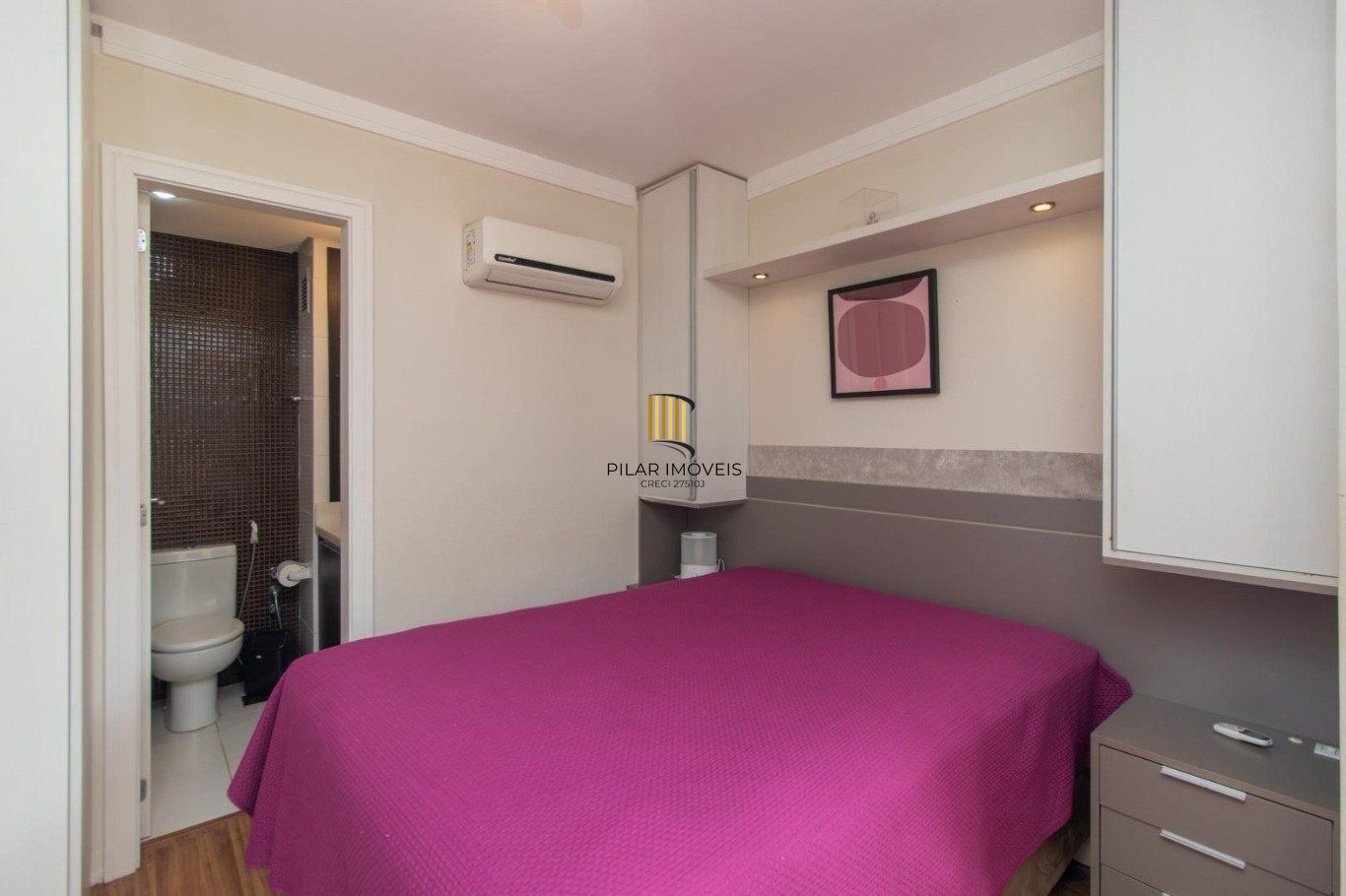 Apartamento com 1 quarto, 1 vaga e elevador no Bairro Cidade Baixa