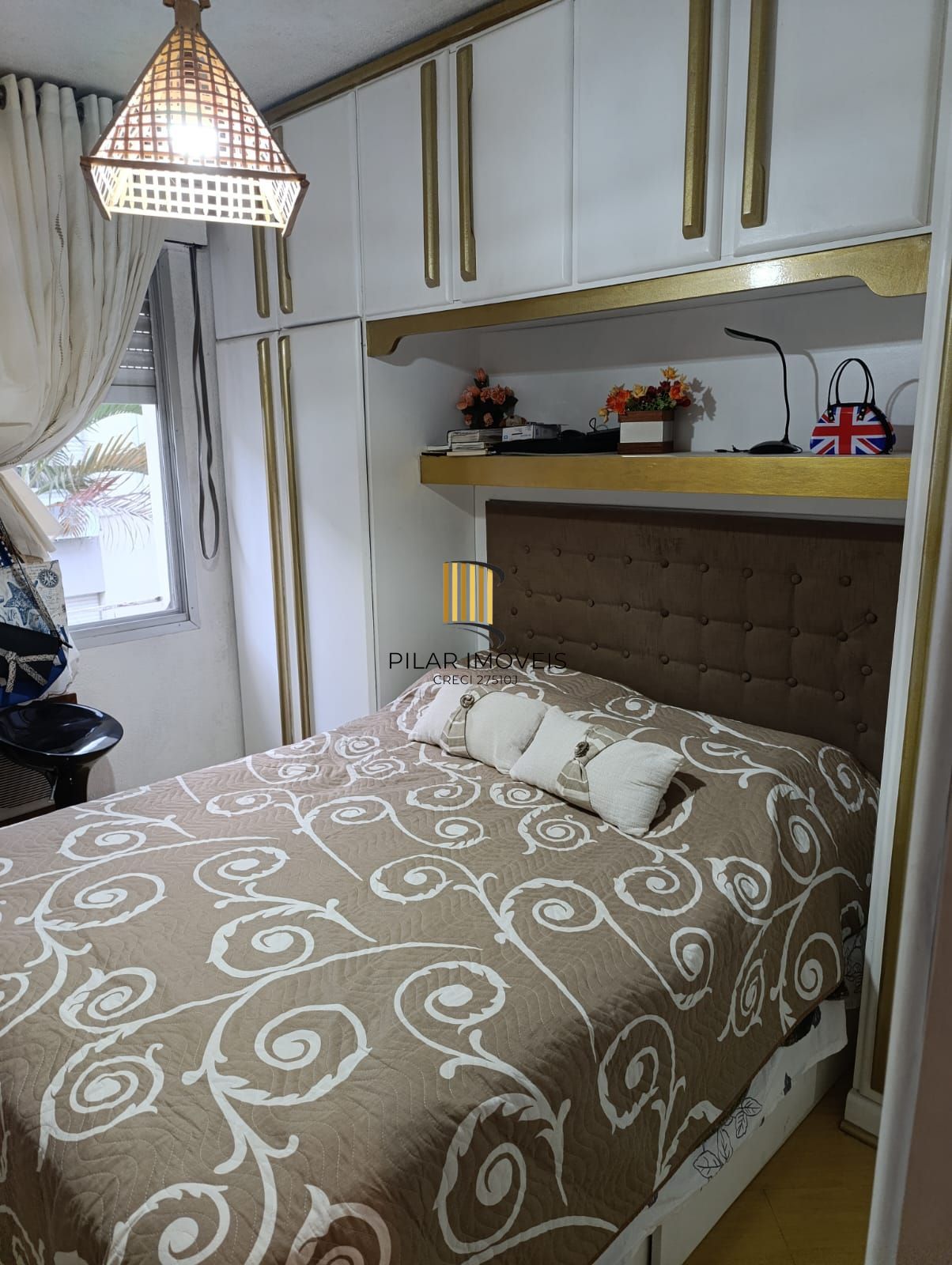 Apartamento semi mobiliado de 1 dormitório bairro Sarandi