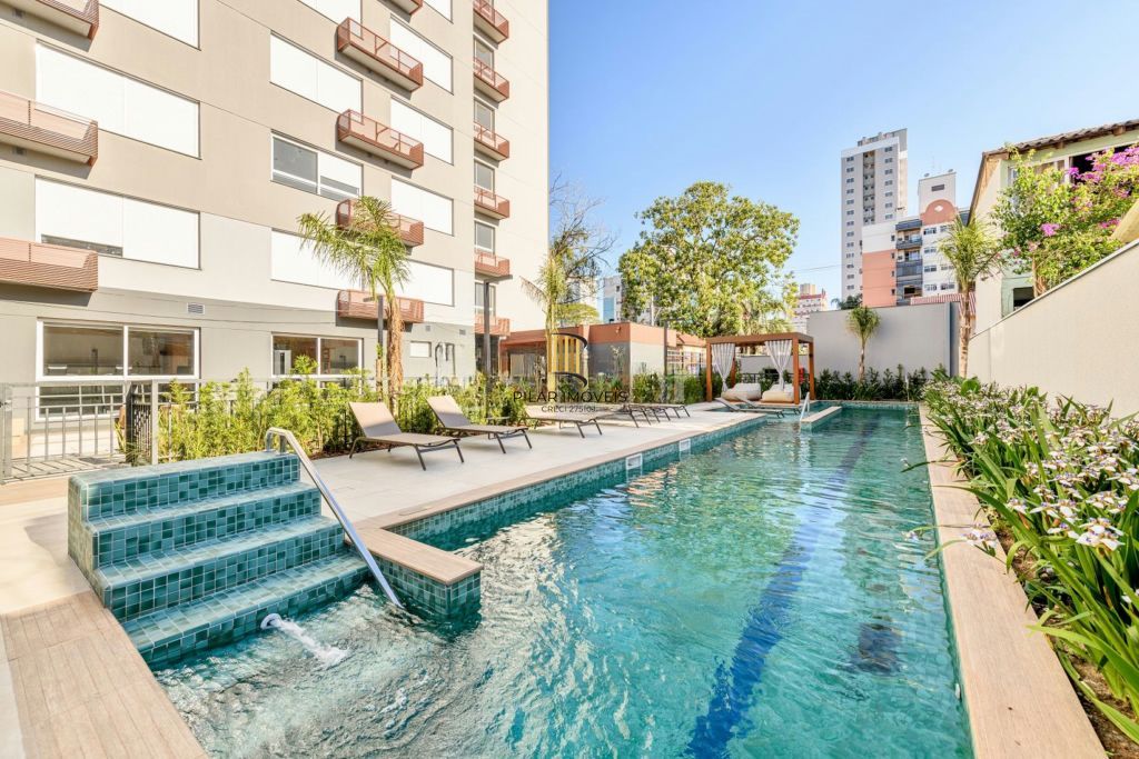 Apartamento com Elevador, Piscina, 1 Quarto no Bairro Partenon.