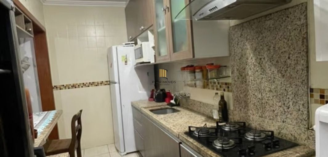 Apartamento de 1 quarto, churrasqueira, lareira,1 vaga no bairro Santa Tereza